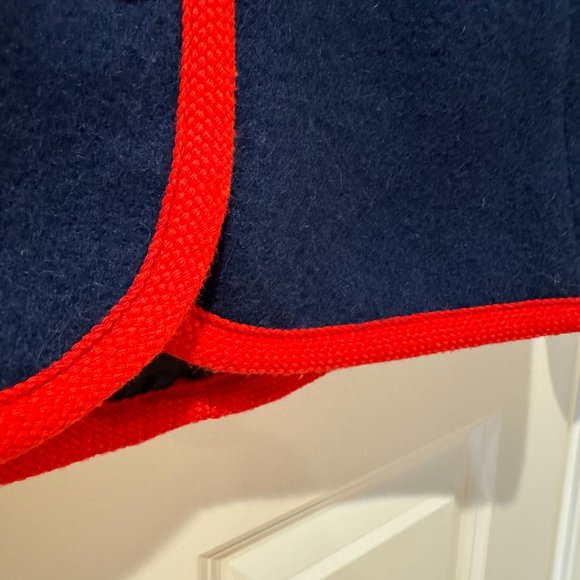 Lang Originals Navy and Red Button‎ Blazer - Size Small - Picture 6 of 10